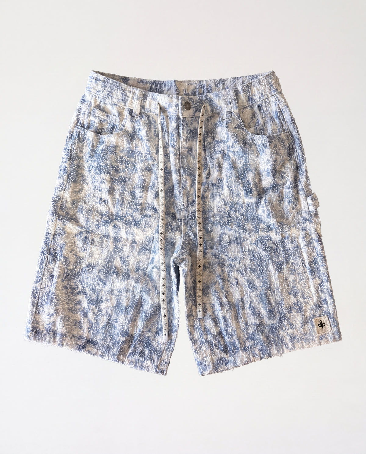 Short - Jeans Pastel B&W