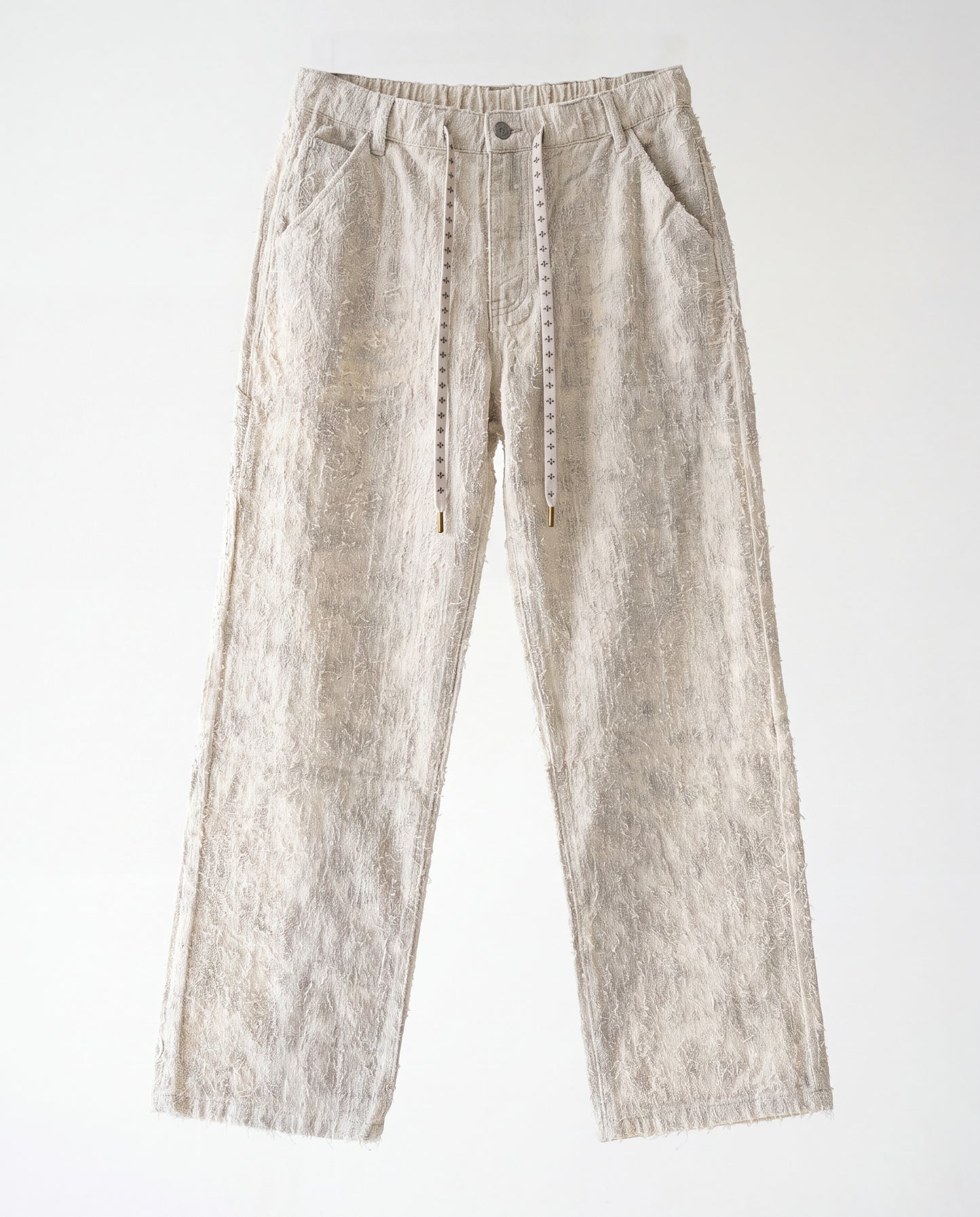 Jeans -  Baggy Leopard Faded