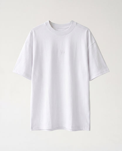T-shirt- Oversize Flok White