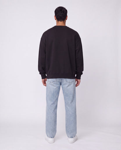 Sweatshirt - Plain Black