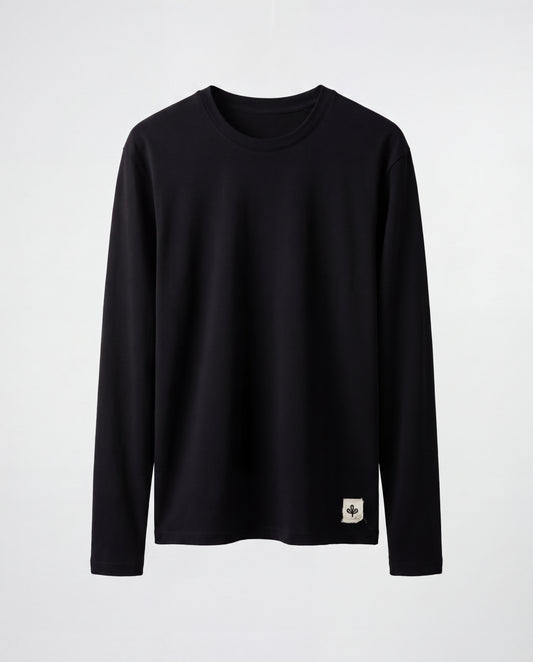 Long shirt- Romi Black