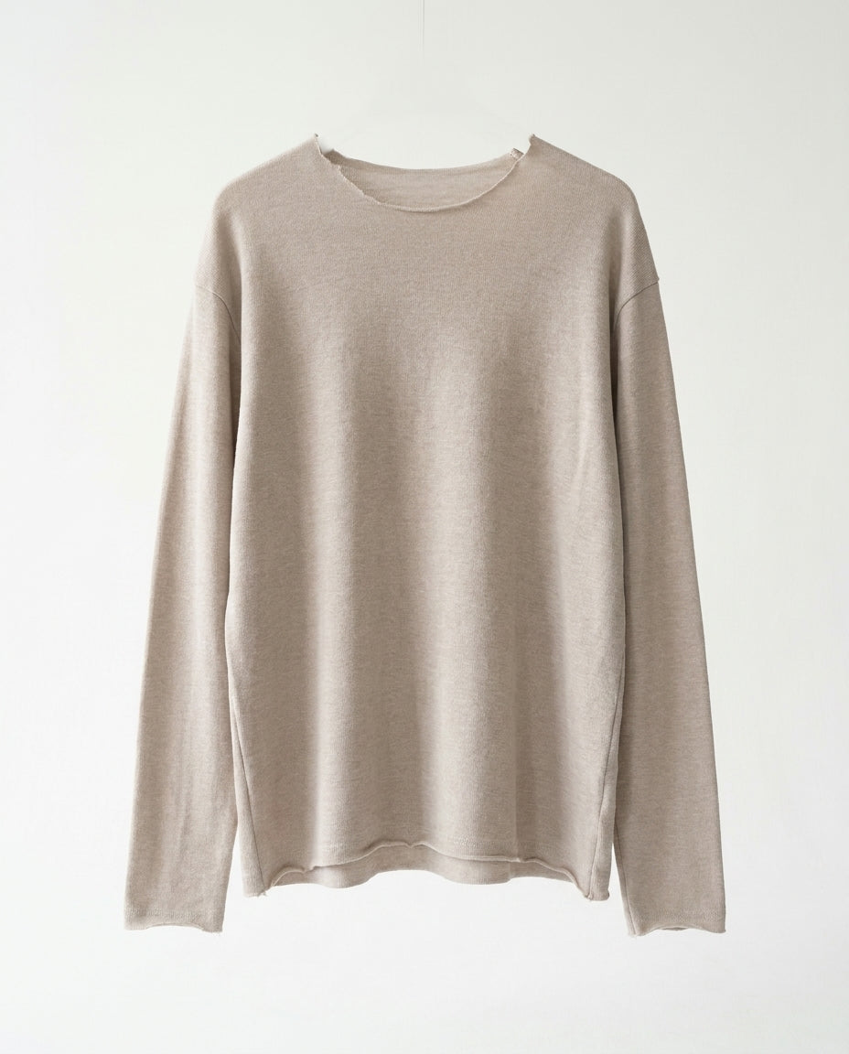Long shirt- Liam Open Beige