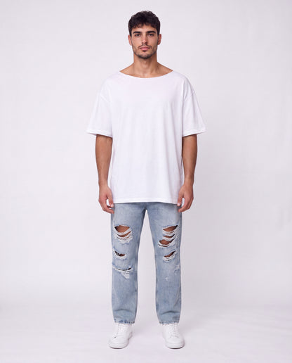 T-shirt- Oversize Lior White