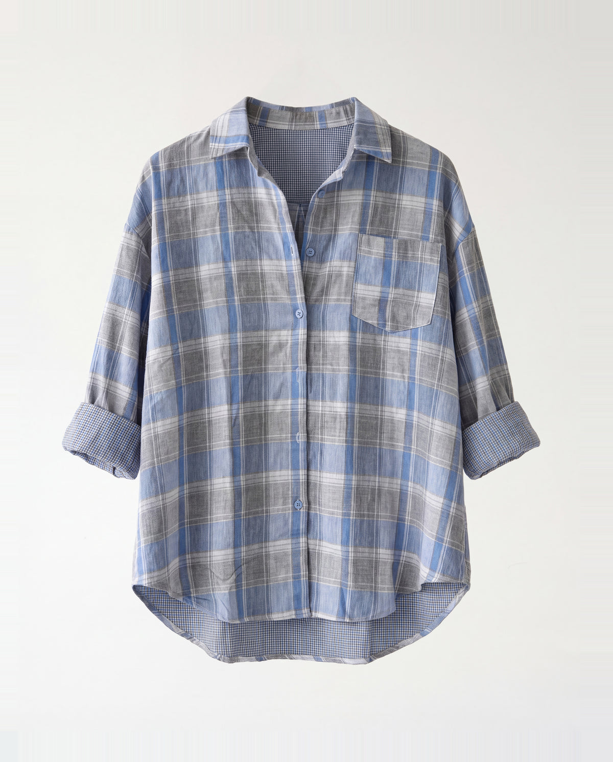 Shirt- Twist Light Blue