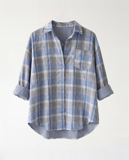 Shirt- Twist Light Blue