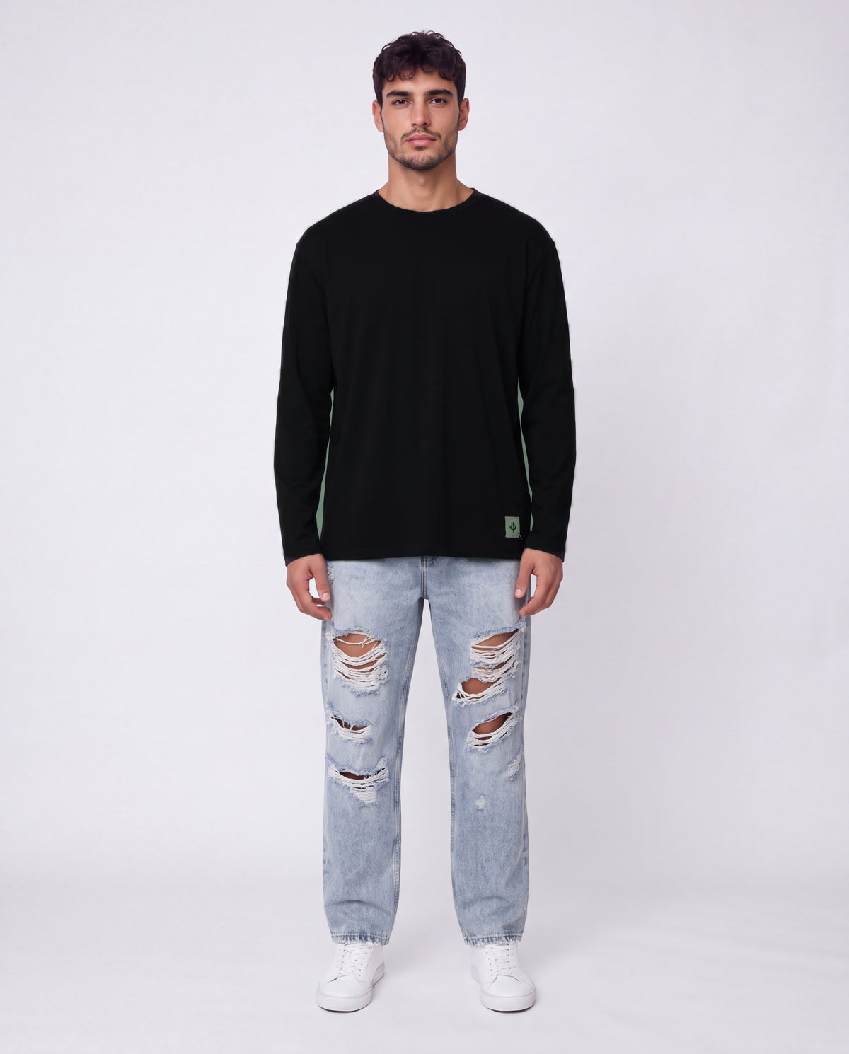 Long shirt- Romi Black