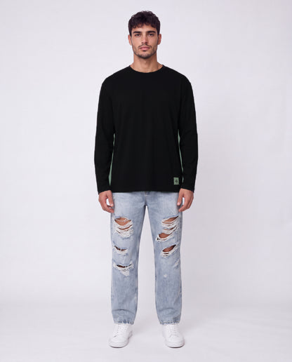 Long shirt- Romi Black