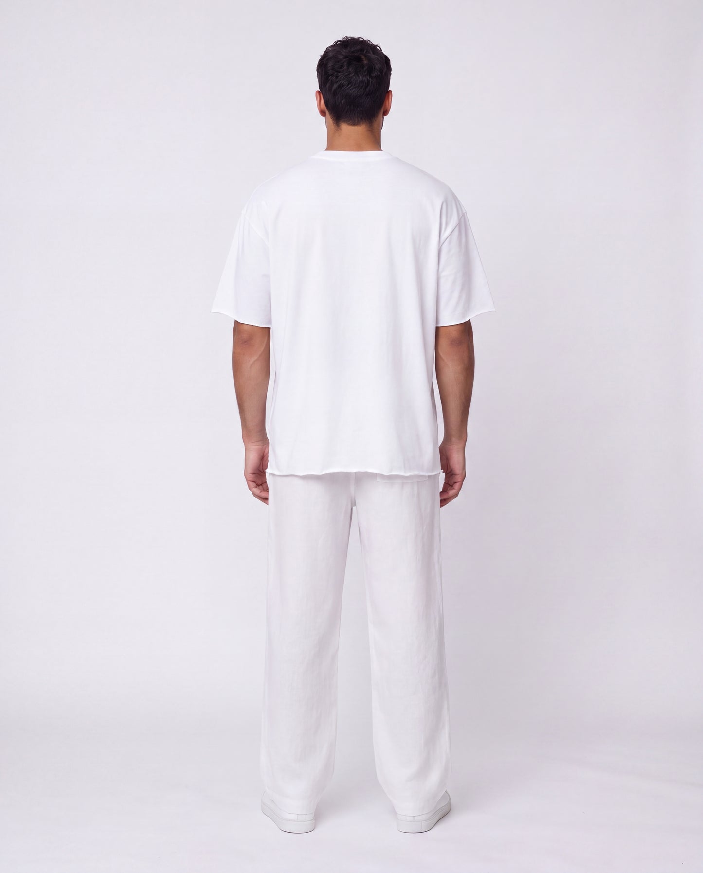 Pants Linen - Eliya Double White
