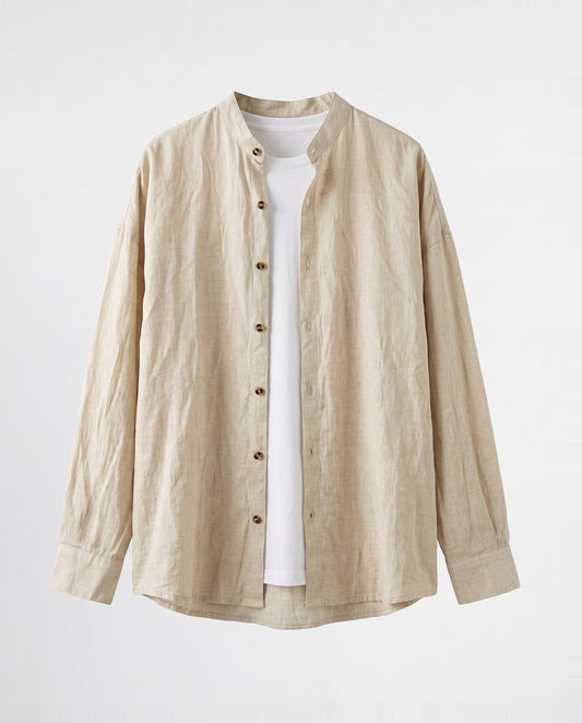 Shirt- Dan Beige