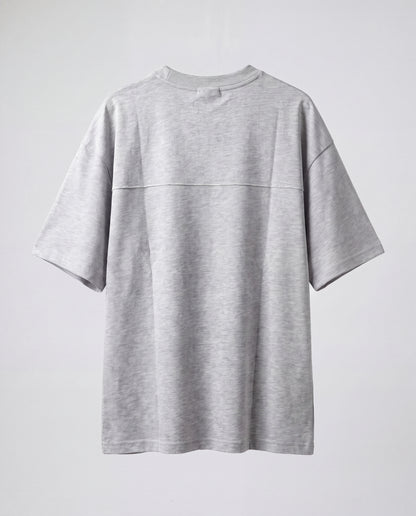 T-shirt- Oversize Flok Gray