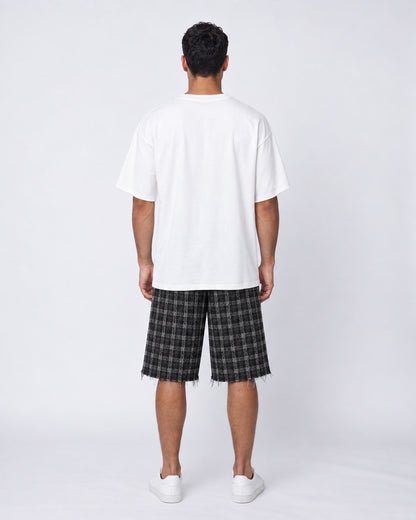 Short - Plaid B&W