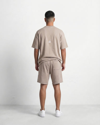 T-shirt Maezuraiz Logo campy Beige