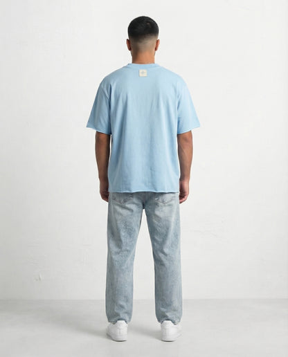 T-shirt desert blue logo