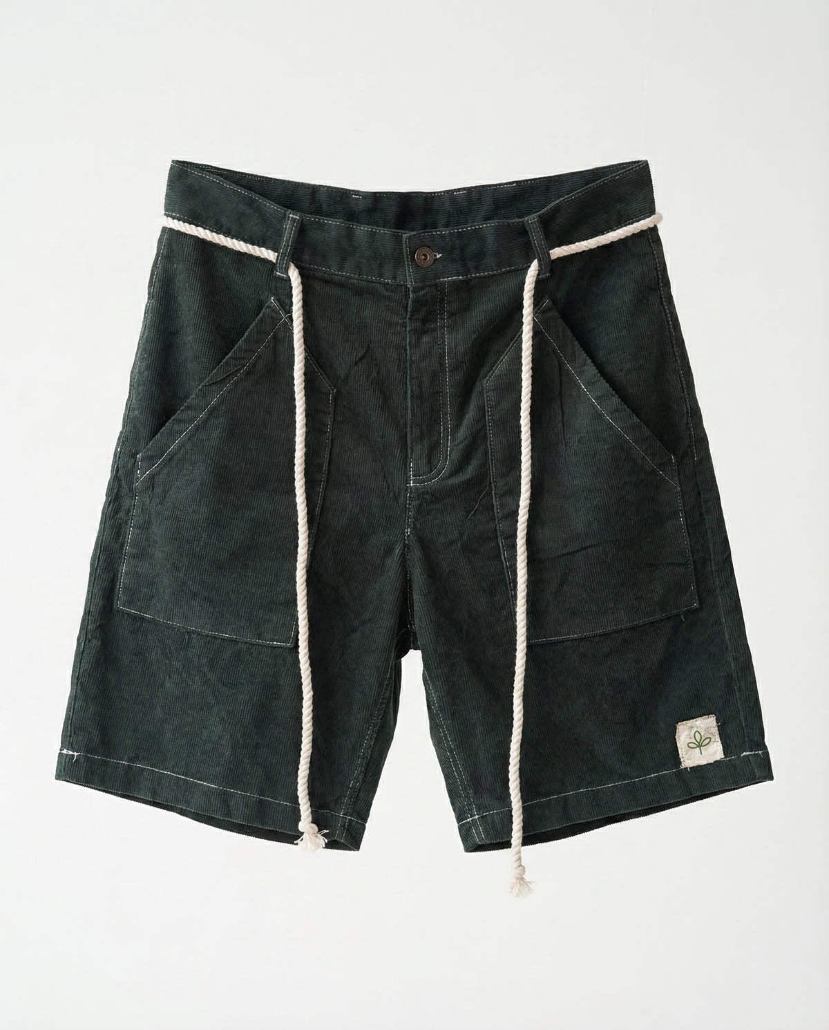 Short Jeans Kordroy - Green