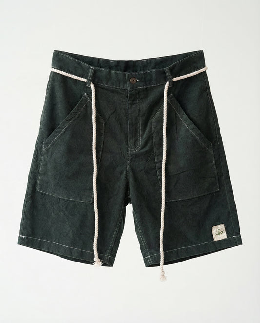Short Jeans Kordroy - Green