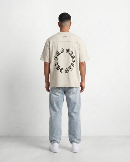 T-shirt Gotti circle Beige