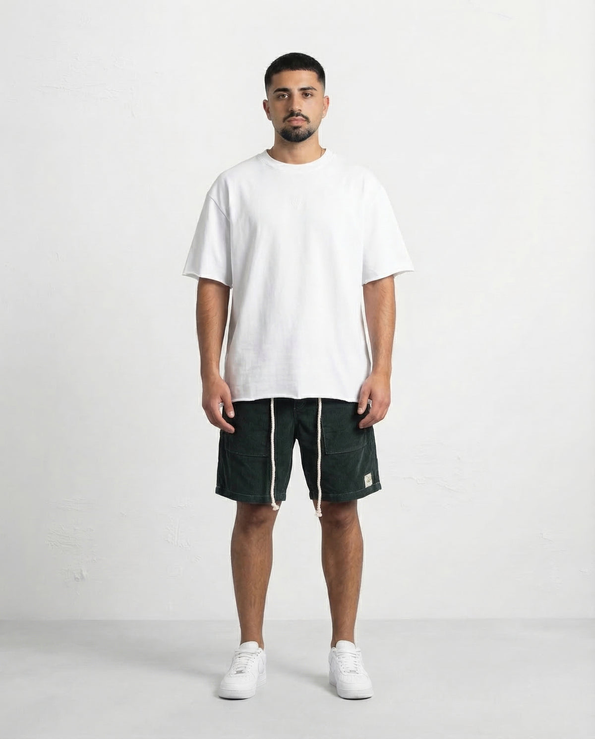 Short Jeans Kordroy - Green