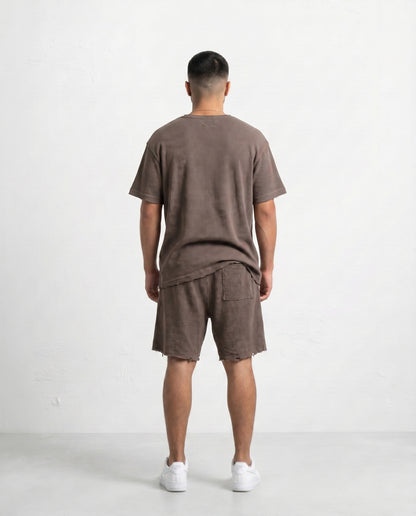 T-shirt -  Mesh Brown