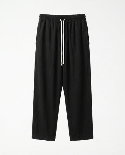 Pants Linen - Eliya Black