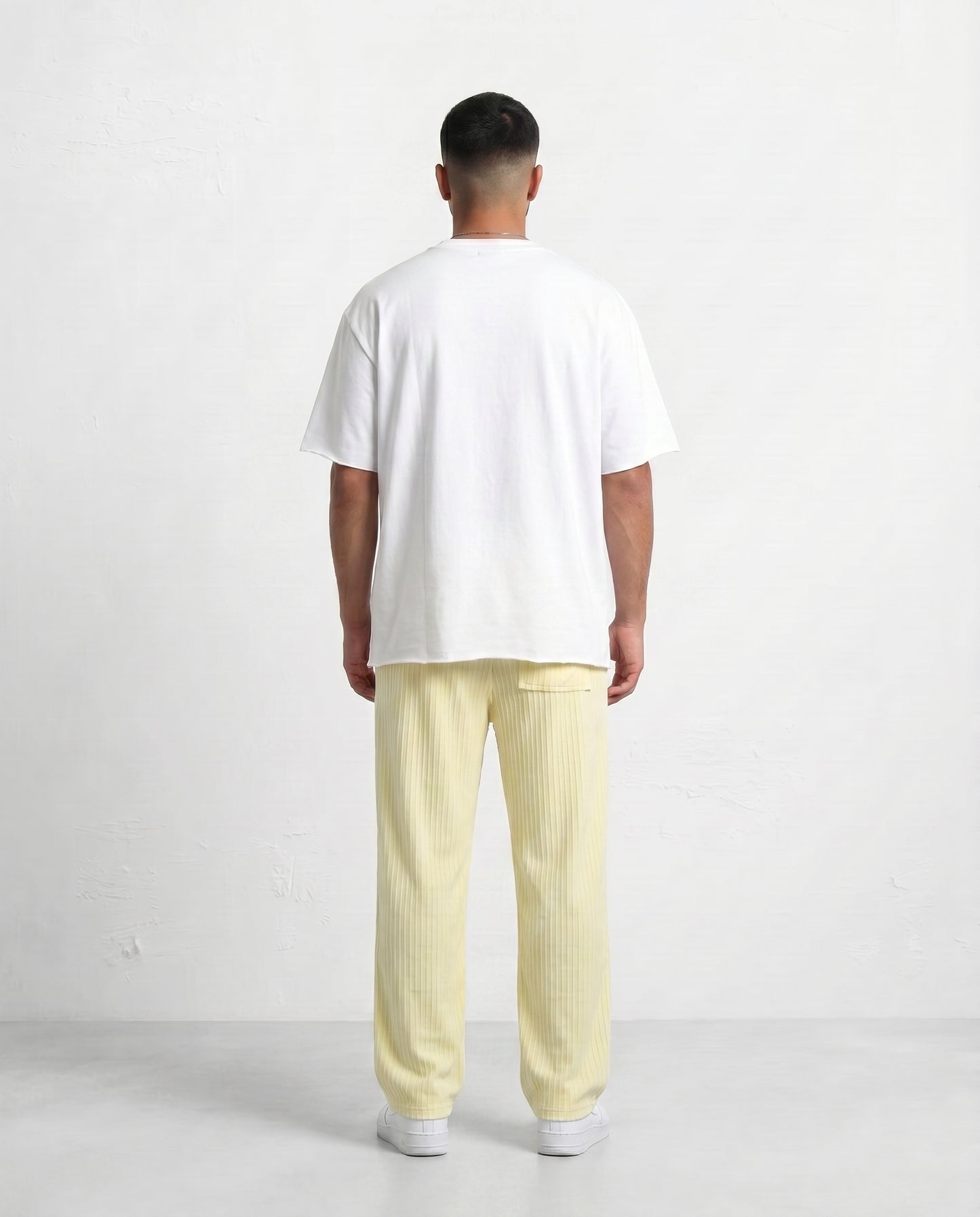 Pants Almog - Line Yellow