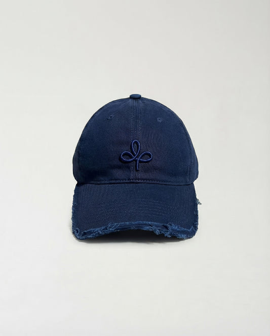 Vintage Cap 26 -Blue Navy Spray