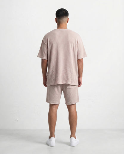 T-shirt -  Mesh Beige