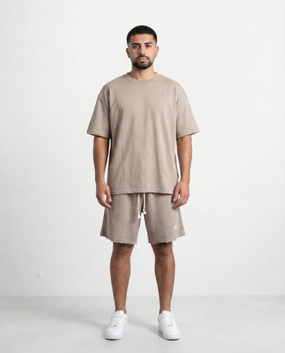 T-shirt Maezuraiz Logo campy Beige