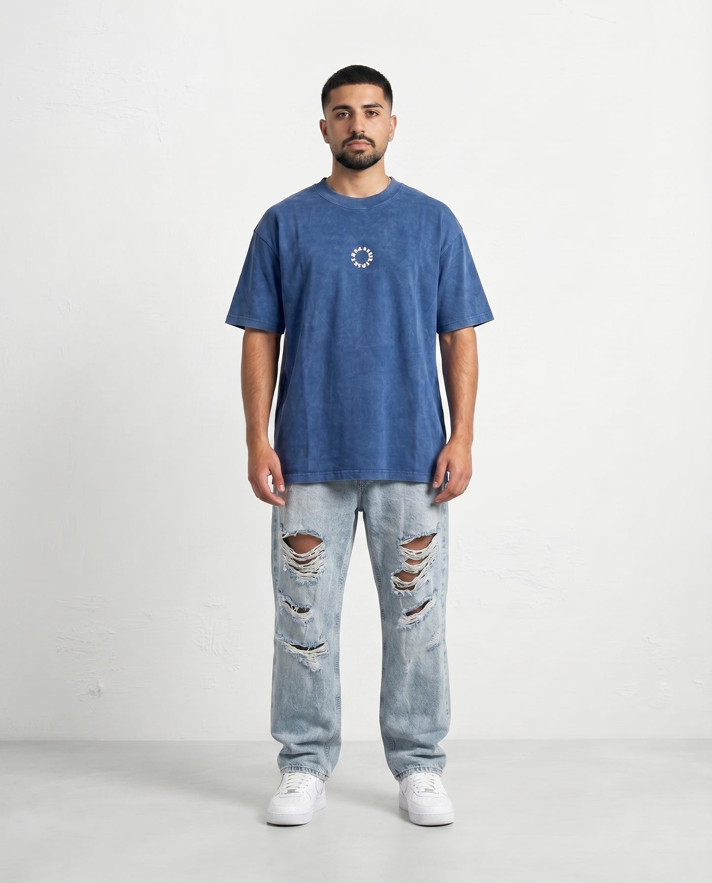 T-shirt Gotti circle Blue