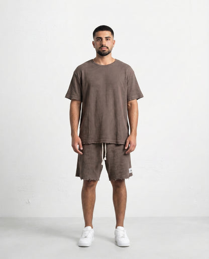 T-shirt -  Mesh Brown