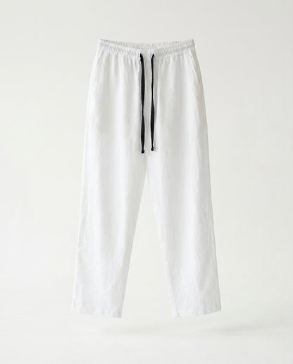 Pants Linen - Eliya White