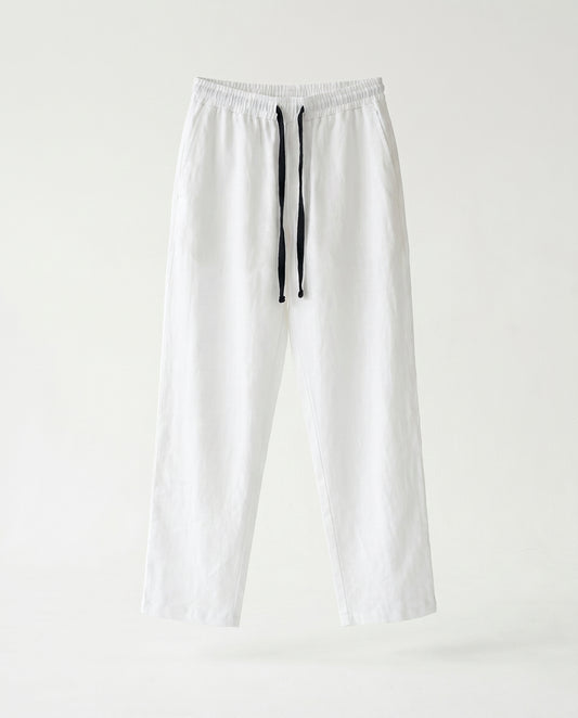 Pants Linen - Eliya White