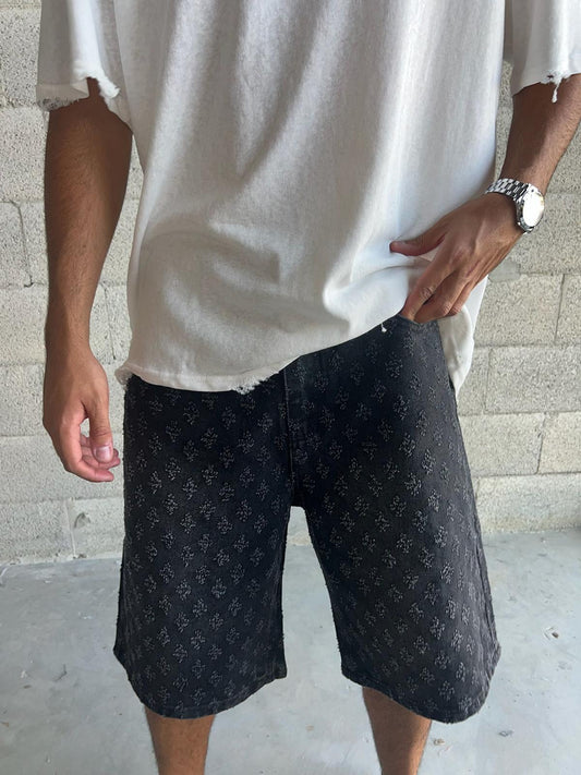 Short Jeans  - Plusim Black