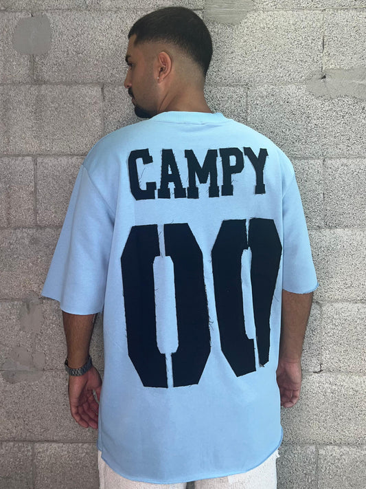 T- Oversize blue street 00 דק