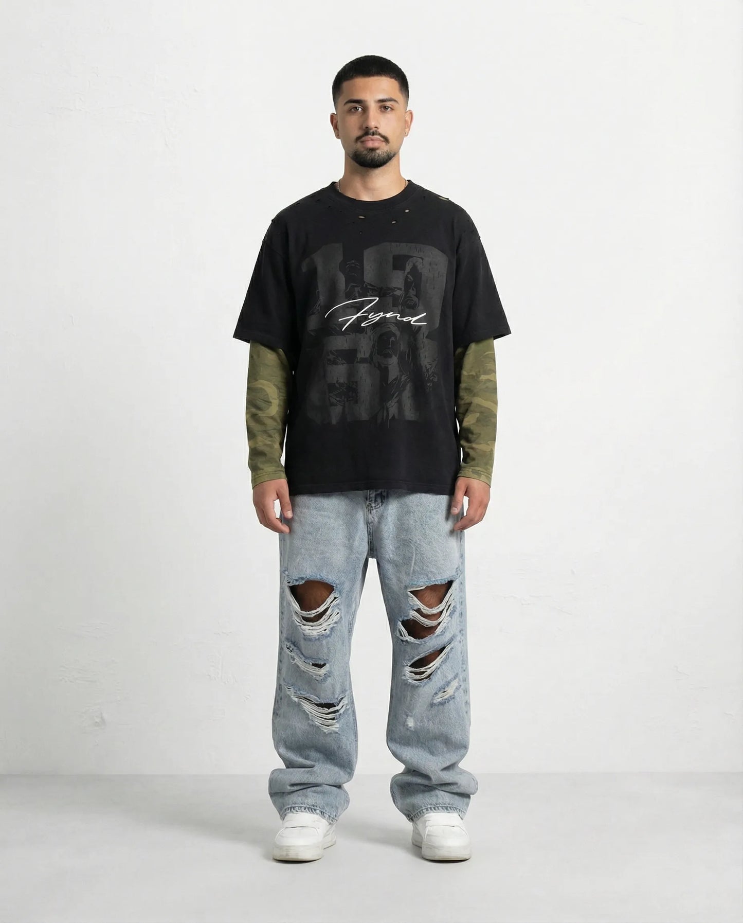 OVERSIZE  STYLE HRT BLACK