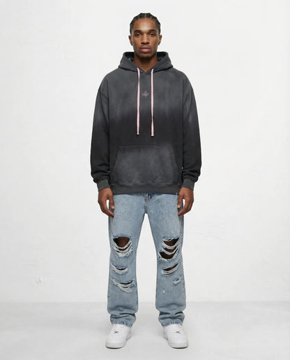 Sweatshirt OVERSIZE CAMPY logo front gray