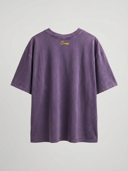 T-shirt CAMPY LOGO Purple