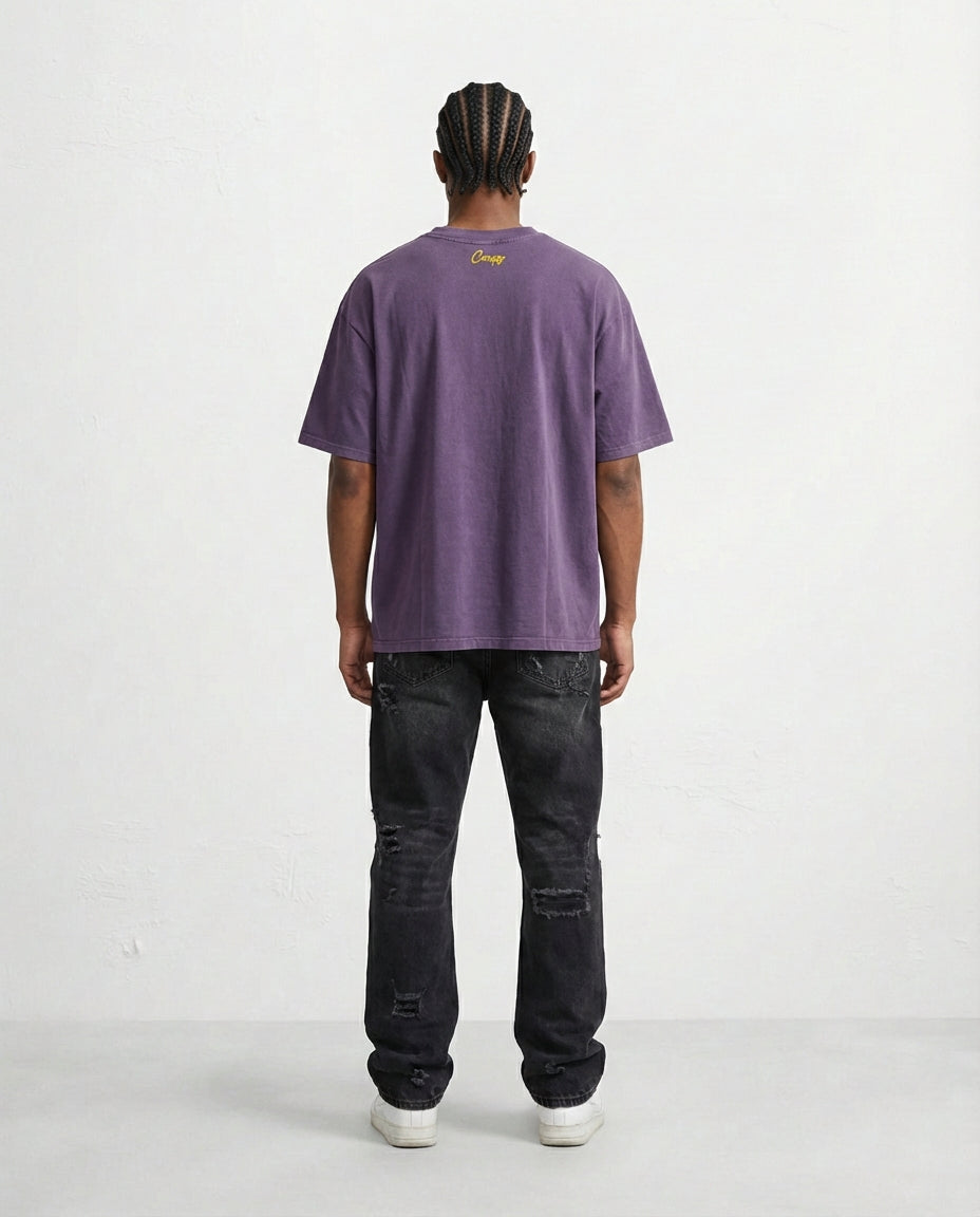 T-shirt CAMPY LOGO Purple