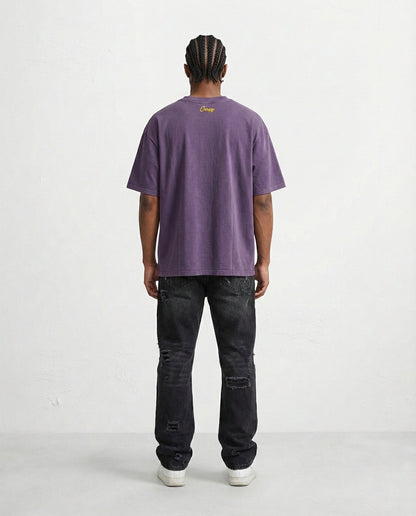 T-shirt CAMPY LOGO Purple