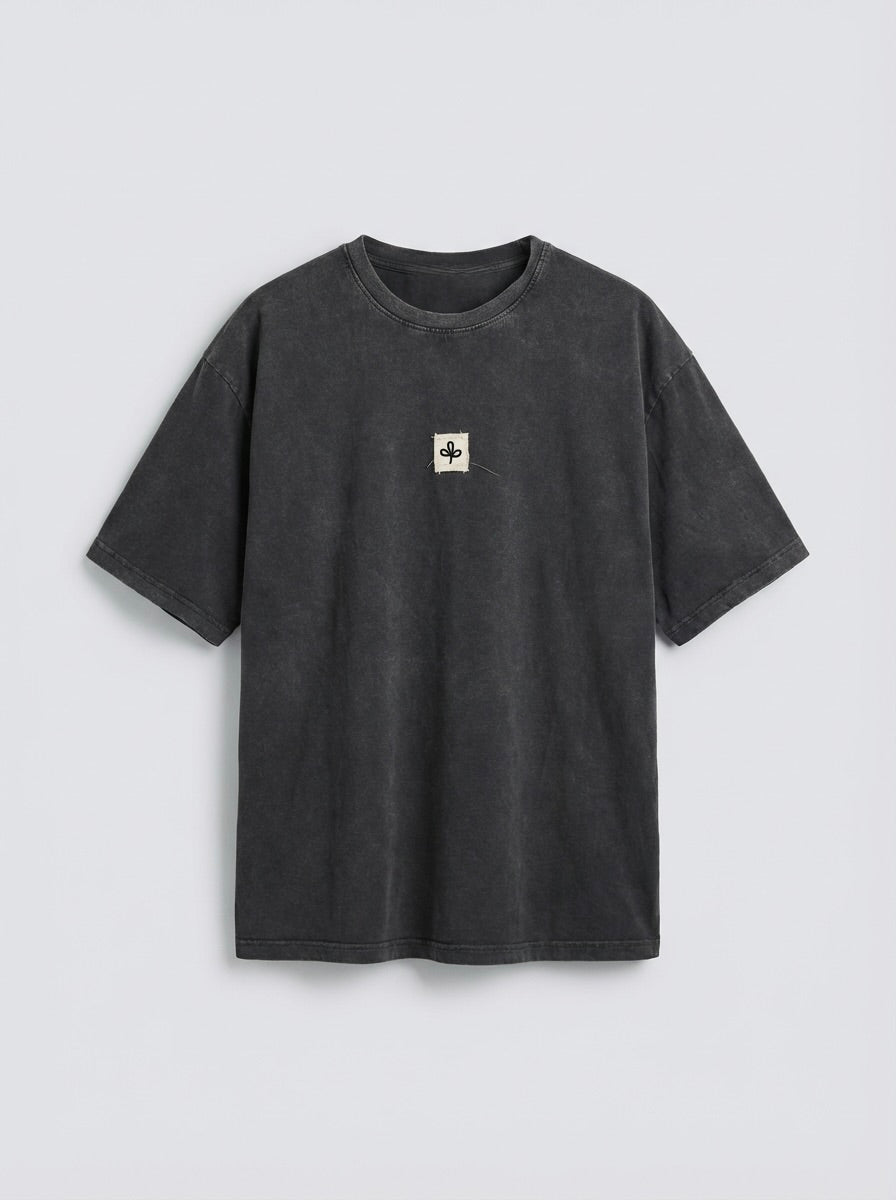 T-shirt WASH LOGO PATCH