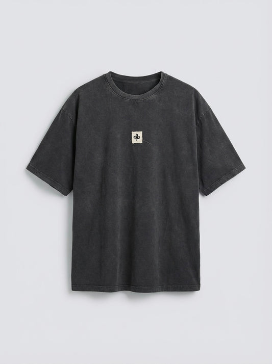 T-shirt WASH LOGO PATCH