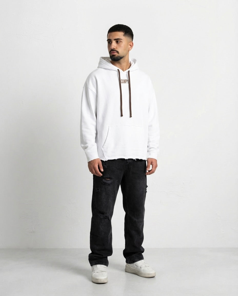 Sweatshirt - logo  campy brown tears below