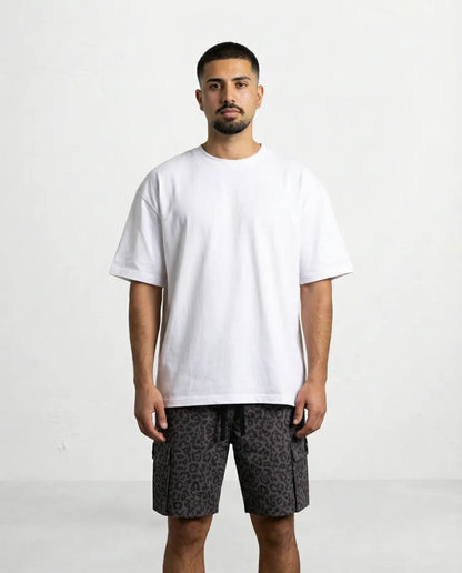 Short - Leopard Gray