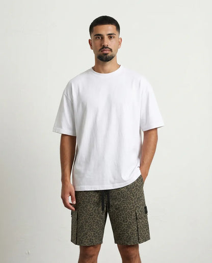 Short - Leopard Green