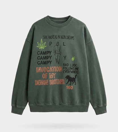 Sweatshirt  OVERSIZE CAMPY MR