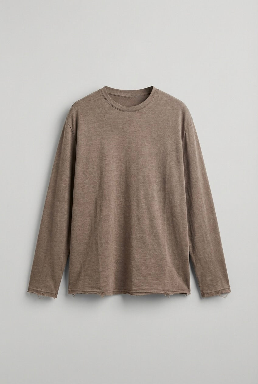 Long shirt sus Brown