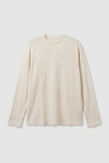 Long shirt sus Beige