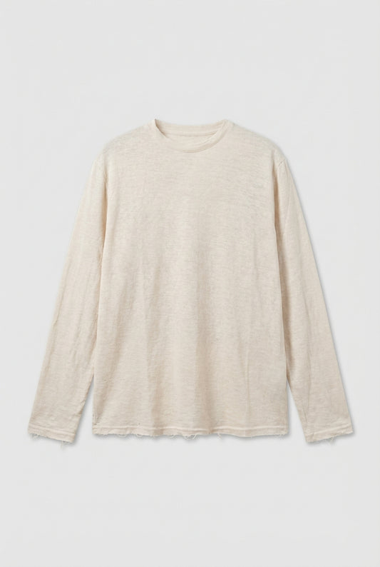 Long shirt sus Beige