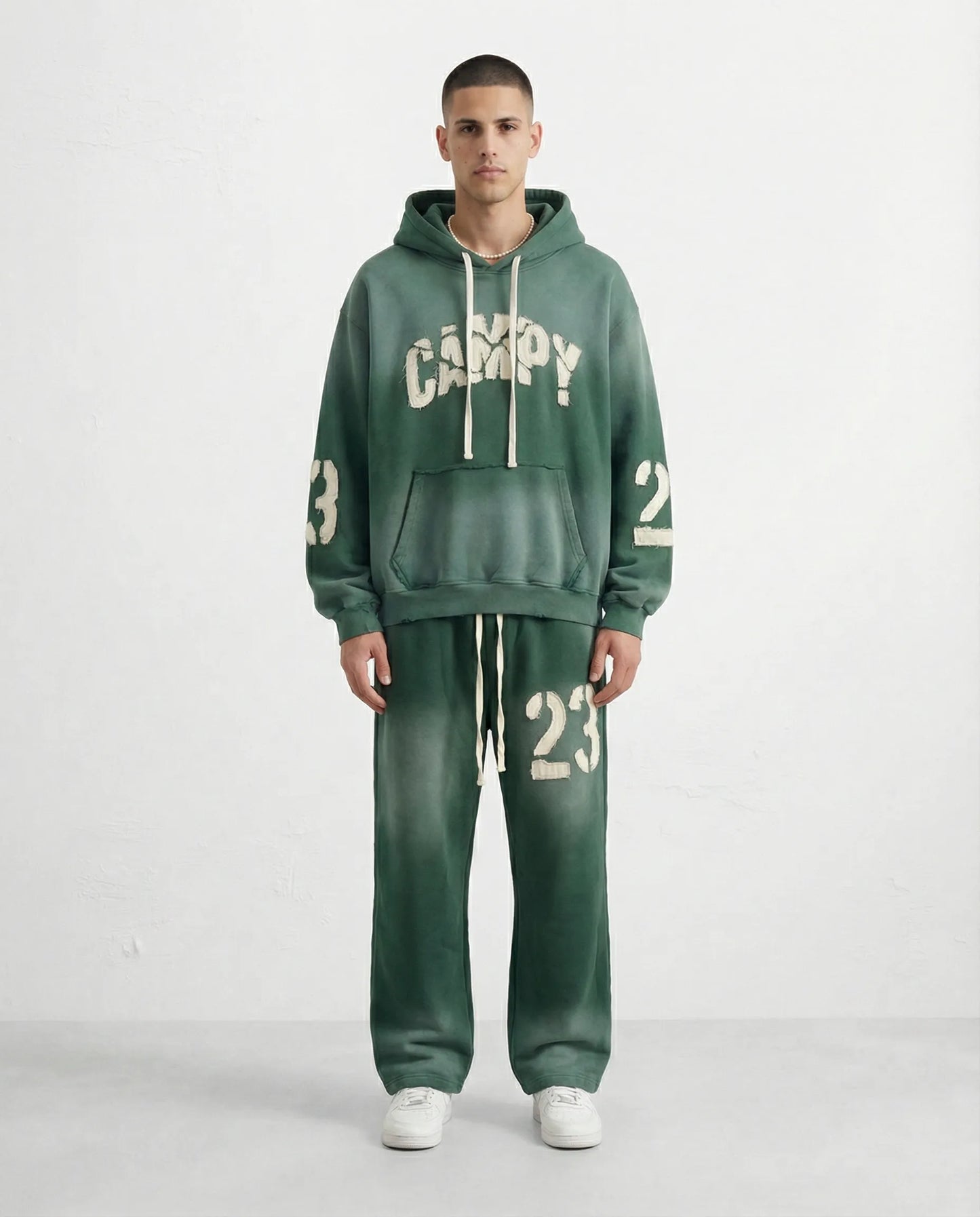 HOODIE S CAMPY 00 GREEN
