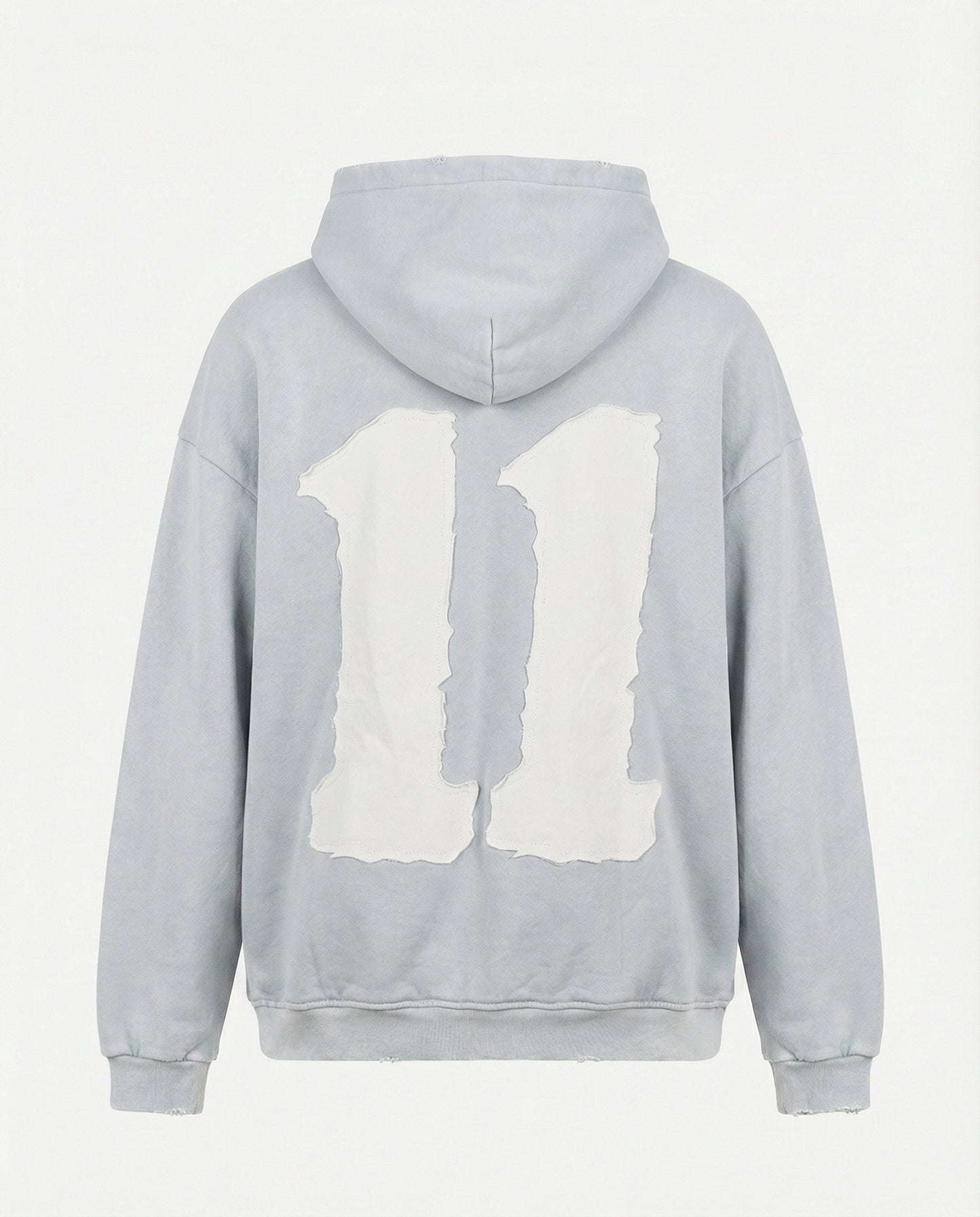 Sweatshirt OVERSIZE CAMPY 11 logo front gray