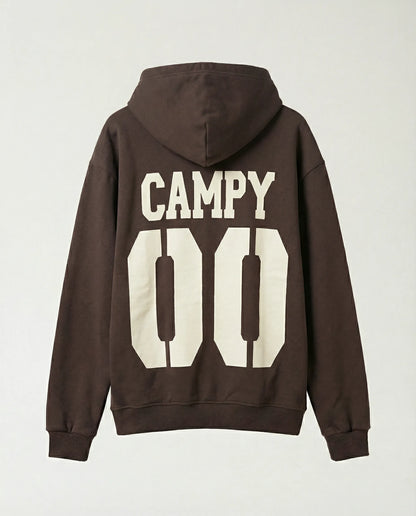 HOODIE S CAMPY 00 BROWN C